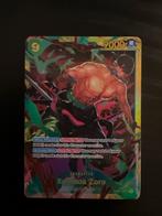 Roronoa Zoro OP01-118 SEC Foil - One Piece TCG, Ophalen of Verzenden, Zo goed als nieuw, Losse kaart, Foil