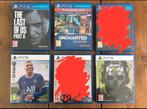 PS4/PS5 Games - The Last of Us, Uncharted, COD, FIFA, Online, 1 speler, Zo goed als nieuw, Vanaf 16 jaar