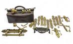 Verzameling art deco messing deurbeslag, Antiek en Kunst, Ophalen