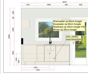 Beige Hoekkeuken met Silestone Werkblad beschikbaar voor biedingen