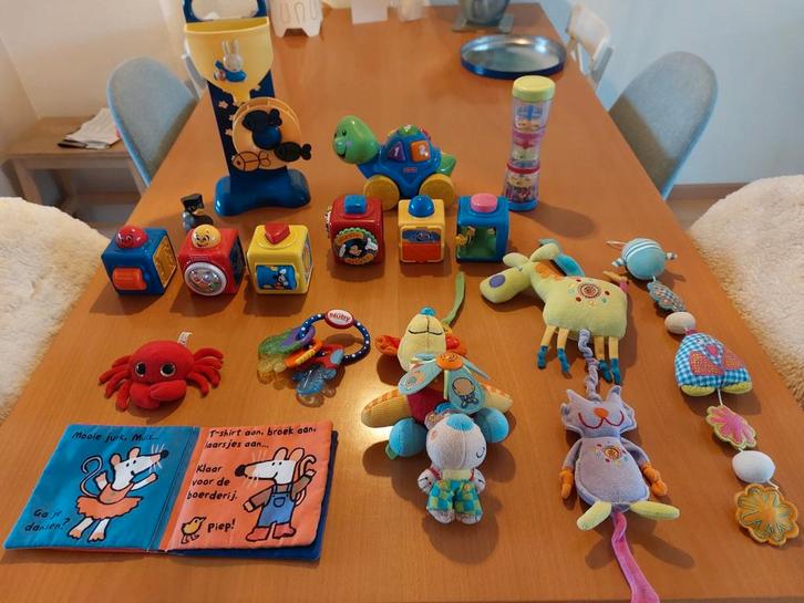 Heel divers BABYSPEELGOED: muziek, ONTDEKBLOKKEN, bad, BOEK, Kinderen en Baby's, Speelgoed | Babyspeelgoed, Zo goed als nieuw