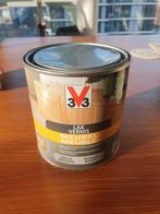 V33 meubel lak vernis midden eik zijdeglans 500ml, Ophalen, Wit, Lak