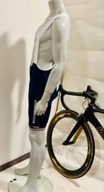 Wielrenkleding wielrenbroek fietsbroek maat M Fila KNSB, Fietsen en Brommers, Fietsaccessoires | Fietskleding, Ophalen of Verzenden