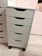 Alex ikea lade kast, Ophalen, Minder dan 50 cm, 5 laden of meer, Eikenhout