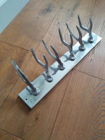 Kapstok van metalen geweien - Eric Kuster stijl beschikbaar voor biedingen
