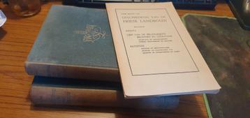 Geschiedenis van de Friese Landbouw 1 en 2 en bijlage - 1952 beschikbaar voor biedingen