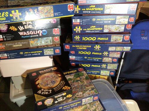 11 puzzels Jan van Haasteren per stuk te koop, Hobby en Vrije tijd, Denksport en Puzzels, Zo goed als nieuw, Ophalen