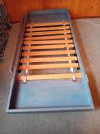 kinderbedje, Kinderen en Baby's, Kinderkamer | Bedden, Ophalen, Gebruikt, 70 tot 85 cm, Matras