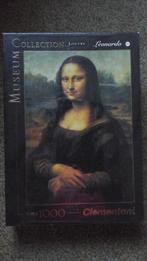 Puzzel Clementoni  museum collection 'Mona Lisa', nieuw!, Nieuw, 500 t/m 1500 stukjes, Legpuzzel, Ophalen