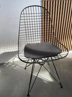 Eames wire chair DKR zwart  te koop 2x, Huis en Inrichting, Twee, Design, Metaal, Zo goed als nieuw