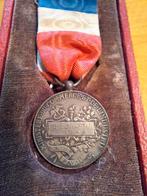 Oude Franse Medaille - J.F.J. Martin 1914, Ophalen of Verzenden, Zilver