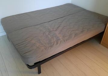 Ikea Nyhamn Sofa Bed + mattress and beige cover beschikbaar voor biedingen