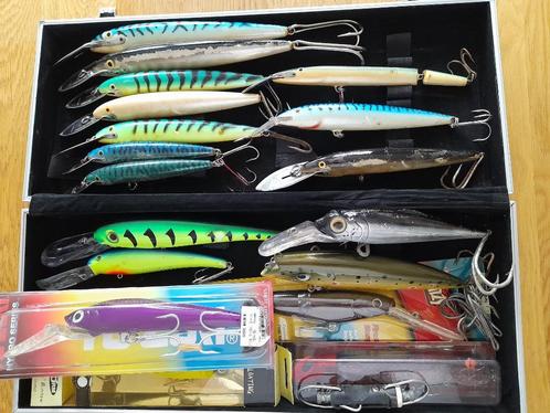 BIG-GAME pluggen RAPALA CD serie MANNS oud en nieuw 18 stuks, Watersport en Boten, Hengelsport | Zeevissen, Zo goed als nieuw
