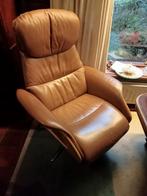 Lederen Relaxfauteuil Flexlux model Clement, Huis en Inrichting, Fauteuils, Ophalen, Gebruikt, 75 tot 100 cm, 50 tot 75 cm