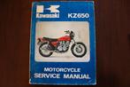 Kawasaki KZ650 1976 1977 motorcycle service manual handboek, Ophalen of Verzenden, Kawasaki
