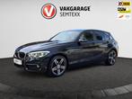 BMW 1-serie 116i Essential | Clima | Navi | Cruise | PDC Ach, 65 €/maand, Achterwielaandrijving, Zwart, Origineel Nederlands