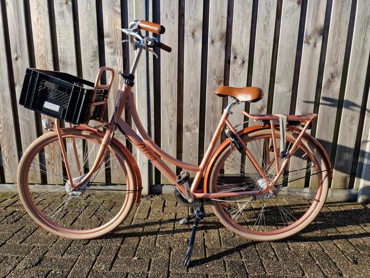 Batavus Diva D50 Damesfiets - Roze, Fietsen en Brommers, Fietsen | Dames | Damesfietsen, Gebruikt, Batavus, Versnellingen, 50 tot 53 cm