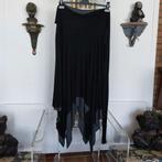 Omslagrok van het merk Hebbeding.  Maat 2 (46/48), Kleding | Dames, Grote Maten, Rok, Zwart, Hebbeding, Ophalen of Verzenden