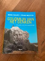 Goudmijn van het denken - Marli Huijer & Frank Meester, Boeken, Filosofie, Ophalen of Verzenden, Zo goed als nieuw, Praktische filosofie