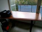 Zwaar bureau hoogte verstelbaar beuken, Ophalen, In hoogte verstelbaar, Zo goed als nieuw