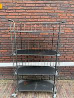 Metalen Bakkerskast op Wielen, Ophalen of Verzenden, Gebruikt