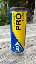 Dunlop pro tour tennisballen, Sport en Fitness, Tennis, Ophalen of Verzenden, Zo goed als nieuw