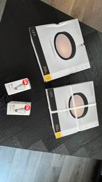 2x NIEUWE plafondlamp zwart incl. nieuwe LED lampen, Huis en Inrichting, Lampen | Plafondlampen, Ophalen of Verzenden, Nieuw