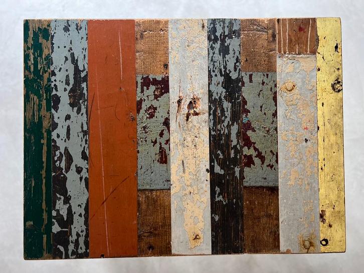 Zelfgemaakte tafel voor een kinderkamer, Huis en Inrichting, Tafels | Bijzettafels, Rechthoekig, 60 cm of meer, 75 cm of meer