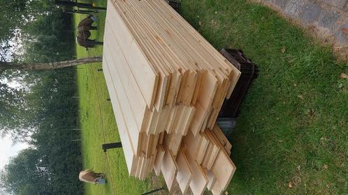 Grote parti (81m2)j vuren vloerdelen 2.5 dik 28cm breed, Doe-het-zelf en Verbouw, Hout en Planken, Nieuw, Plank, Vuren, 250 tot 300 cm