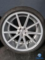 Audi RS6 4K C8 Vossen VFS-1 21 inch velgen 5x112 zomerbanden, Auto-onderdelen, Banden en Velgen, Gebruikt, 275 mm, Banden en Velgen