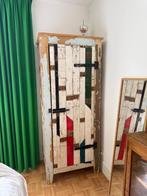 Sloophouten Hang-leg kast, Met hangruimte, 50 tot 100 cm, Zo goed als nieuw, 150 tot 200 cm