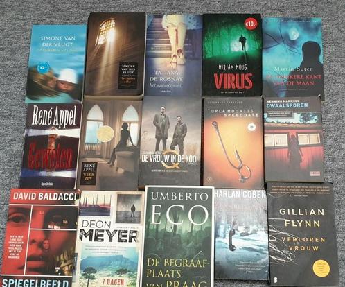 14 thrillers voor 25 euro, Boeken, Thrillers, Zo goed als nieuw, Nederland, Ophalen of Verzenden