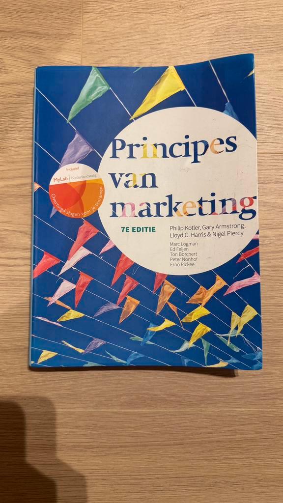 Lloyd C. Harris - Principes van marketing, Boeken, Schoolboeken, Zo goed als nieuw, Nederlands, Overige niveaus, Ophalen of Verzenden