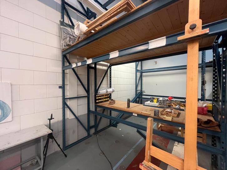 Stellingen palletstellingen, Huis en Inrichting, Kasten | Stellingkasten, Gebruikt, Ophalen of Verzenden