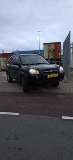 Hyundai Tucson 2.0 I 2WD 2006 Zwart, Auto's, 74 €/maand, Zwart, 4 cilinders, Zwart