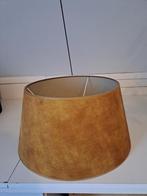 Prachtige lampenkap, Rond, Ophalen of Verzenden, Zo goed als nieuw, Bruin