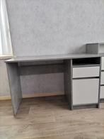 Mooi bureau wit/beton look, Ophalen, Gebruikt, Bureau