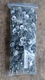 200 zeskantbout RVS met ring M6 x 10 (vrijedraad) kop 10mm, Ophalen of Verzenden, Gebruikt, Rvs