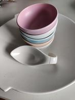 Flora Holland plateel servies. Retro, Huis en Inrichting, Ophalen of Verzenden, Zo goed als nieuw, Overige stijlen