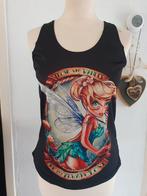 Gothic Punk Steampunk Tank Top, Ophalen of Verzenden, Zo goed als nieuw, Zwart