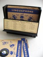 Linguaphone cursus Engels compleet in koffer jaren 50, Ophalen of Verzenden, Linguaphone engels