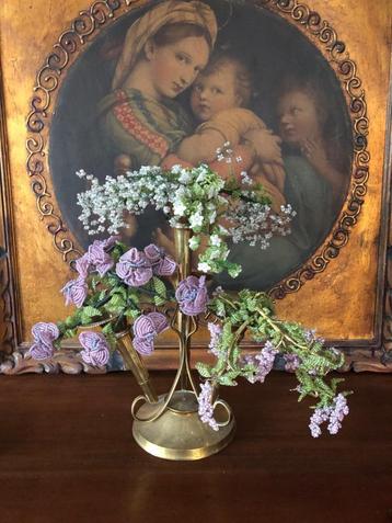 Espergne  - Decoratie tafelversiering bloemen/tulpenvaas  beschikbaar voor biedingen