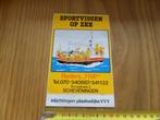sticker Scheveningen Rederij TRIP Hengelsport strip op Zee, Ophalen, Zo goed als nieuw, Bedrijf of Vereniging