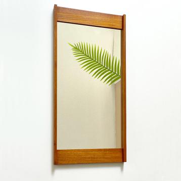 teak Mid Century SPIEGEL Deens vintage design Scandinavisch beschikbaar voor biedingen