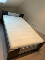 twijfelaar bed, Ophalen, Zwart, Zo goed als nieuw, Twijfelaar