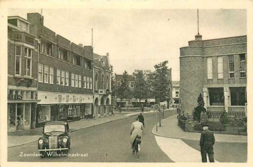 (300-480-043) Zaandam Wilhelminastraat, Verzamelen, Ansichtkaarten | Nederland, Noord-Holland, Verzenden