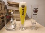 36 Brand Bier Glazen - Verzameling, Verzamelen, Ophalen, Gebruikt, Glas of Glazen