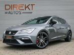 SEAT Leon 2.0 TSI CUPRA 300 PANO SCHAAL VIRTUAL KEYLESS DAB, Auto's, 15 km/l, Zwart, 4 cilinders, 1984 cc
