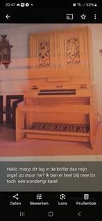 Vanvulpen  huispijp orgel, Ophalen of Verzenden, Zo goed als nieuw, 2 klavieren, Orgel