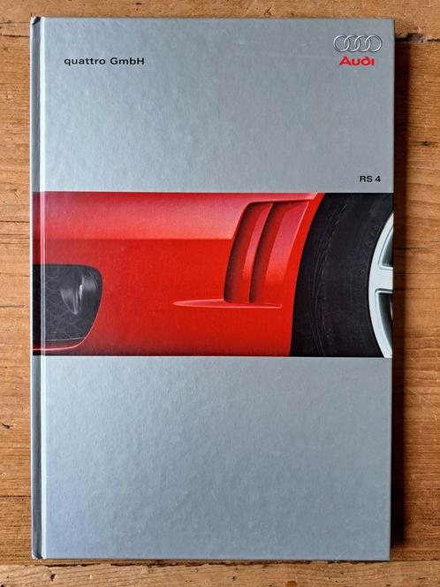 Audi RS 4 hardcover brochure - 2000, Boeken, Auto's | Folders en Tijdschriften, Zo goed als nieuw, Audi, Ophalen of Verzenden